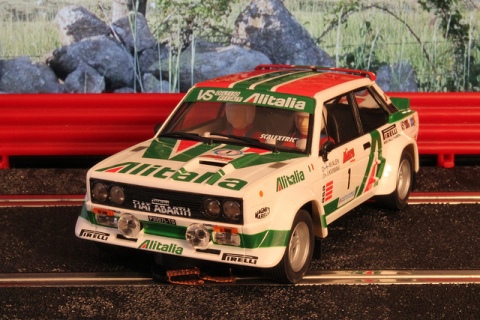 FIAT 131 ABARTH . Rally de los Mil Lagos (Finlandia) 1979