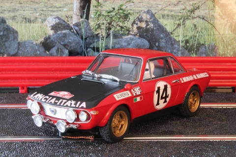 LANCIA FULVIA 1.6 HF . Rally de Monte-Carlo 1972