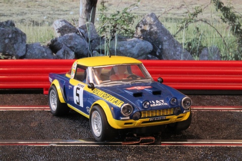 FIAT 124 Abarth Spider . Rally de Monte-Carlo 1976