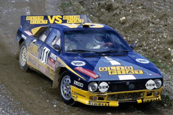 LANCIA 037 Rally (Fabrizio Tabaton) . Rally Sanremo 1984